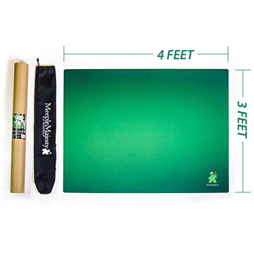 Meeple Majesty Tabletop Gaming Mat 36" x 48" with Travel Bag & Storage