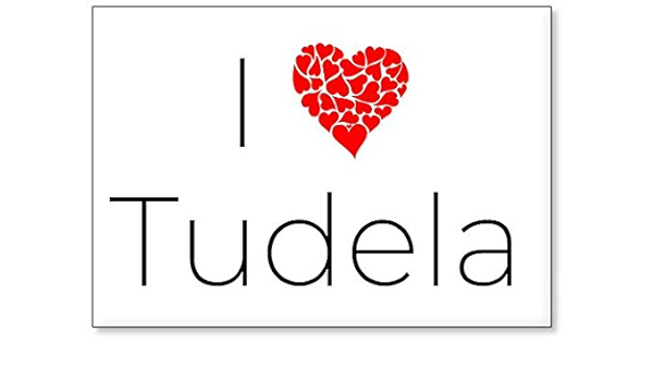 Mundus Souvenirs - Amo Tudela, Imán para Nevera (diseño 2 ...