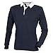 Front Row Mens Premium Long Sleeve Rugby Shirt/Top