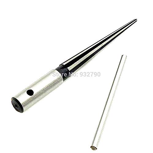 Meka-supplies - Sae Tapered Hand Reamer Deburrer Hole Repair 1/8-1/2 Inch 1:10 Engineers Metal Work Tapered Reamer Hand Held Reamer Hole Pipe