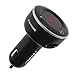 Bluetooth Radio Transmitter, Paxcess Wireless In-Car Bluetooth FM Transmitter Radio Adapter Hands-free Car Kit with Dual USB Car Charger, TF Card Slot for All Smartphone Audio Players