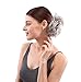 merrylight Human Hair Bun Up Do Hair Piece Scrunchie Messy Bun Hair Pieces For Women (Dark Grey Mixed silver-M3/60)