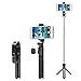 Mocalaca Selfie Stick Tripod, Extendable Phone Tripod Stand Selfie Stick with Wireless Remote Shutter for iPhone 11 Pro/Xs MAX/XR/XS/X, Galaxy Note 10/Note 10 Plus/S9 and More