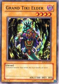 Yu-Gi-Oh! - Grand Tiki Elder (DB1-EN213) - Dark Beginnings 1 - Unlimited Edition - Common