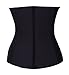 Firm abs Women's Latex Underbust Training Cincher Workout Waist Trainer Corset