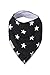 ULTRA ABSORBENT Baby Bandana Drool Bibs, 6 Pack Organic Cotton Bibs for Boys and Girls, Cute Baby Bibs Set With Cloth Bundle Strip