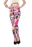 Voglee- Women's New Fashion Leggings with Variaty Printing