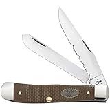 CASE XX WR Pocket Knife 23306 Trapper Earth Brown