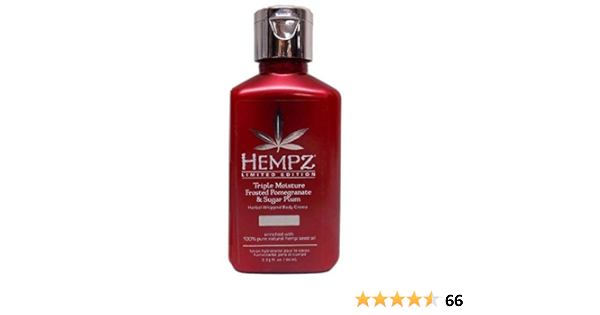 hempz frosted pomegranate & sugar plum