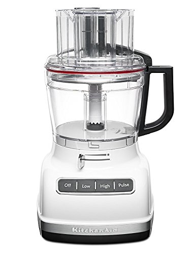Click Here to See More Images KitchenAid KFP1133WH 11-Cup Food Processor with Exact Slice System - White (Certified Refurbished)
