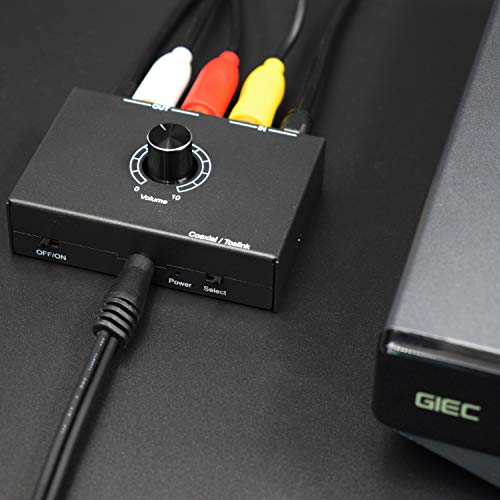 3 Digital+Converter+Optical+Converts+Headphone