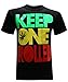 Keep One Rolled Marijuana 420 Pot Blunt Dank Weed Smoker Funny Men's T-Shirt - (Small) - Black