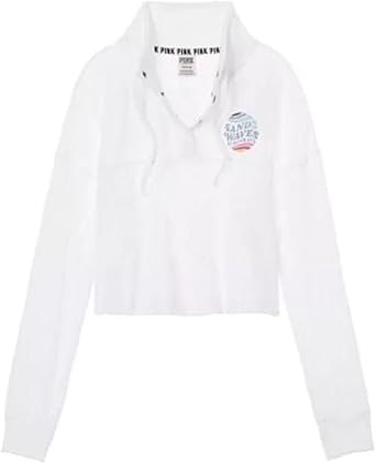 white sweatshirt cropped