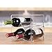 mDesign Stackable Plastic 2 Bottle Refrigerator Wine Rack - Kitchen Storage Organizer Holder for Storing Champagne, Wine, and Water Bottles - Stacking Wine Bottle Organizer for Fridge - 4 Pack - Clear