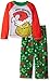 The Grinch Boys' Toddler Sleep Set, Green, 2T