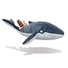 Aurora Snail and The Whale Soft Toy, 61238, 7in, Grey, for Fans of The Book by Julia Donaldson and Axel Scheffler, Blue
