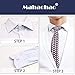12pcs, Collar Extenders,Neck Extender Button Invisible for Men Shirts Suits Trouser, Coat, Shirts Adds 1 in Instantly (White, Black)