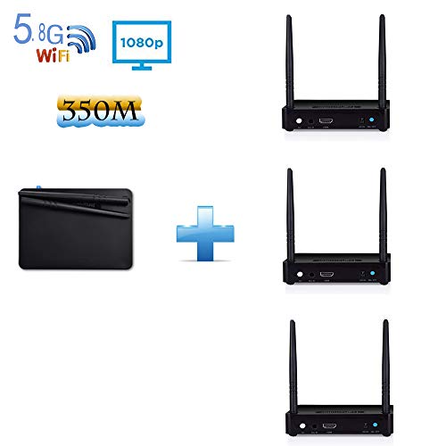 image for Wireless HDMI Sender Measy HD585-2 Extender/Adapter/Dongle Audio Trans