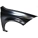 Evan Fischer Front Passenger Side Fender Compatible With 2005-2010 Chevrolet Cobalt, Fits 2007-2009 Pontiac G5 Primed