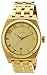 Nixon Men's A325-502 Stainless Steel with Gold Dial Watch