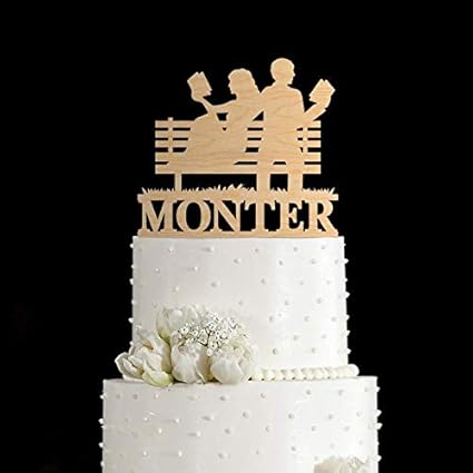 Decoration De Gateau De Mariage Pour Amoureux De Livres Decoration De Gateau De Mariage Decoration De Gateau Sur Le Theme Du Livre 818 Amazon Fr Cuisine Maison