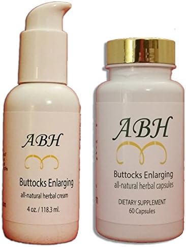 Always Be Healthy Buttocks Enlarging and Enhancing Program - Capsules and Cream - Over 1,000,000 Sold - ORDER 2 GET 1 Free