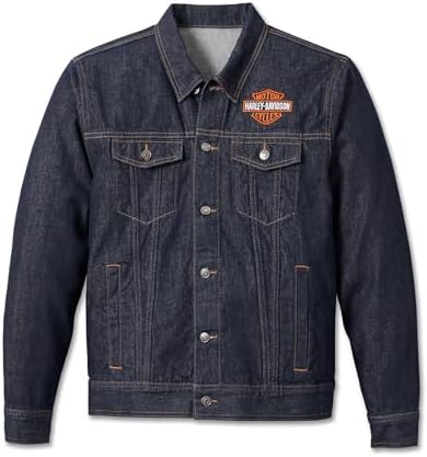 Amazon.com: Harley-Davidson® Women's Winged Appliqué Denim Jacket