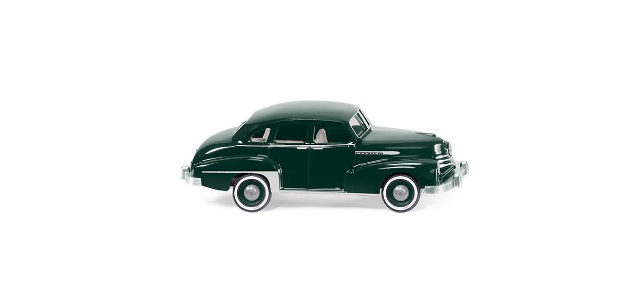 Wiking 011048 H0 Model Passenger Car Opel Captain 51, Dark Green
