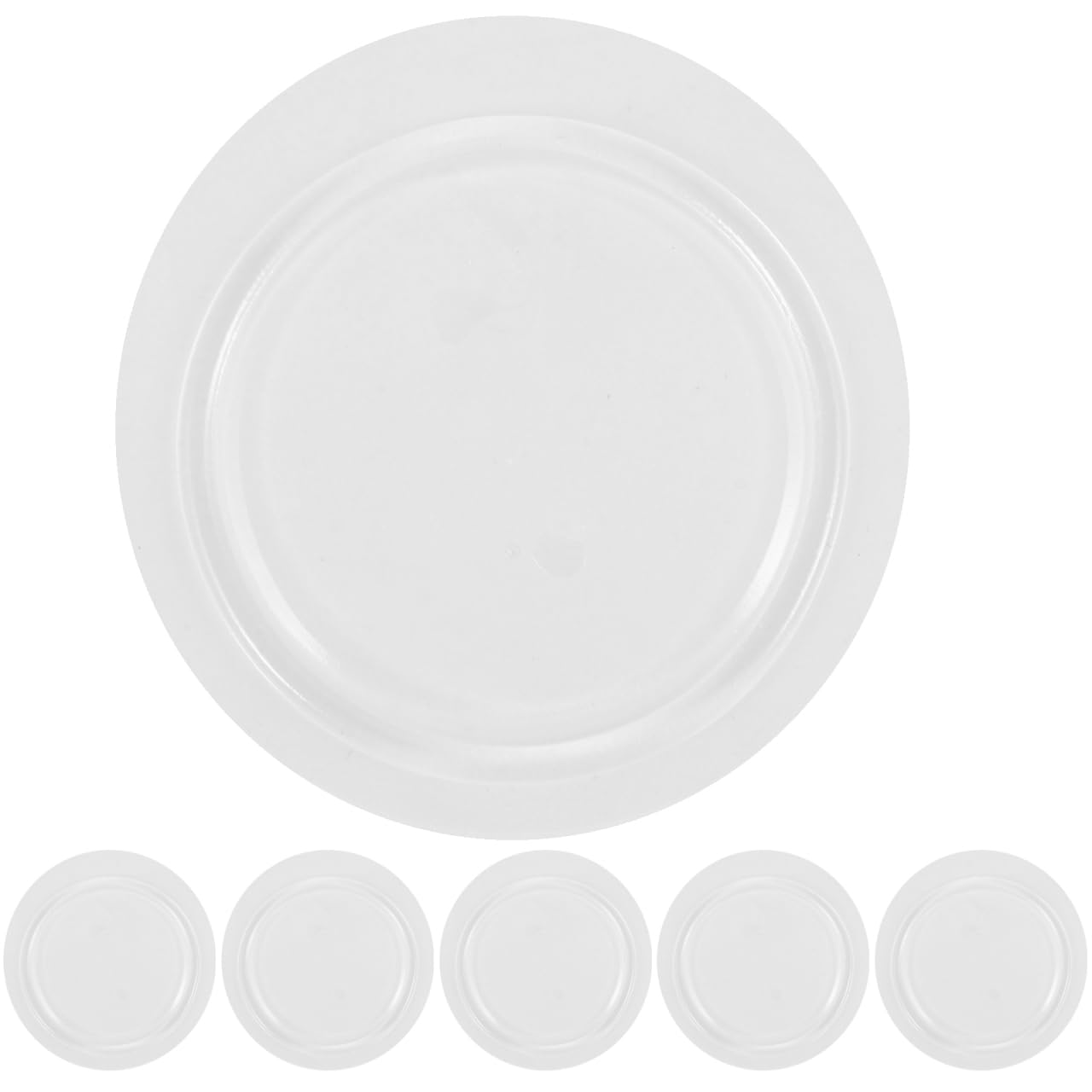 JECOMPRIS 6pcs Non-slip Dashboard Mat Pads for Car Phone Holder Dashboard Accessories for Secure Mounting of Phones and Items Vehicles