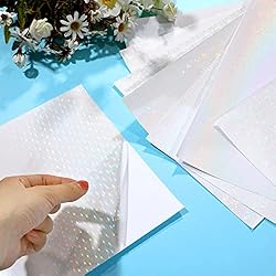 30 Sheets 10 Style Holographic Sticky Paper