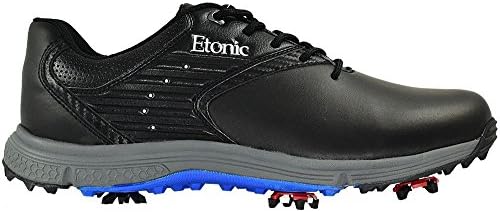 Etonic Men’s Golf Stabilite Shoes Black/Blue Size 14 Medium EG500BKB