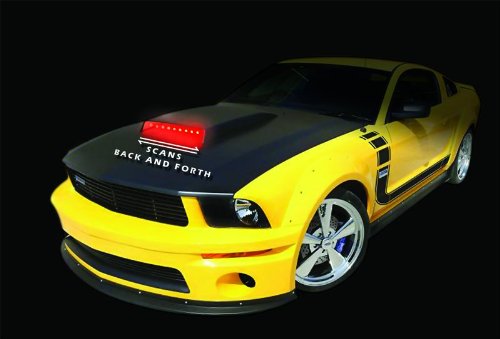 Plasmaglow 10810 Night Raider Blue LED Hood Scoop Scanner