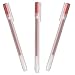 MUJI Gel Ink Ball Point Pen 0.5mm Red color 3pcs