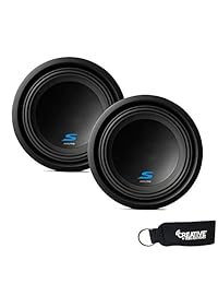 Paquete de subwoofer alpino   Dos subwoofers S W10D4 Serie S 10 "Dual 4 Ohm