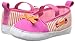 Luvable Friends Unisex Baby Crib Shoes, Pink Orange, 6-12 Months