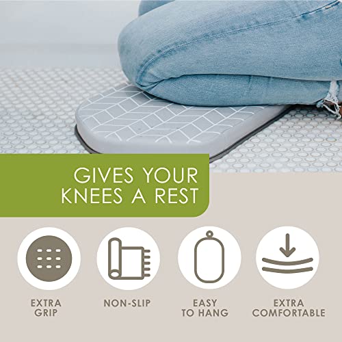 Puj Pad Bath Kneeler, Extra Comfortable Kneeling Pad, NonSlip, Firm
