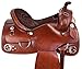 AceRugs 15″ 16″ 17″ 18″ Premium Western Leather Tooled Comfy SEAT Horse Training Trail Ranch Work Saddle TACK Package (17)thumb 3