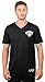 UNK NBA NBA Men's New York Knicks Jersey T-Shirt V-Neck Air Mesh Short Sleeve Tee Shirt, X-Large, Black