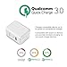 noot products Charger for Moto G4/G4 Plus/G4 Play/G5S/G5s Plus/G5/G5 Plus/E4 Plus/E4-18W Qualcomm Quick Charge 3.0 USB Adapter for Travel Home Wall with 6FT/feet Micro USB Fast Charging Cable Cord