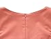 MUXXN Women 1950s Vintage Retro Capshoulder Party Swing Dress (S, peach)