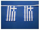 Greece Greek Flag Bunting 9metres/30ft Long with 30 Flags