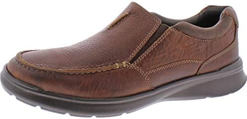Clarks Mens Cotrell Free Shoes Color: Tobacco Leather/Black, 47 EU