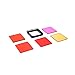 SANDMARC Aqua Dive Filter for GoPro Hero 7, Hero 6 & Hero 5 Super Suit (Dive Housing) - Red, Magenta and Yellow Filter Pack - Diving, Scuba and Snorkeling Accessories