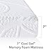 Classic Brands Cool Gel Memory Foam 7-Inch Mattress, Twin