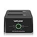 WAVLINK USB 3.0 to SATA I/II/III Dual-Bay External Hard Drive Docking Station for 2.5/3.5 Inch HDD/SSD with UASP (6Gbps), Support Offline Clone Duplicator and Auto Sleep Function [10TB X2 ]-Black