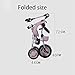 Minmin Multifunctional Folding Children's Tricycle Bicycle Trolley Light Bicycle 1-5 Years Old Baby Carriage (Color : Green)