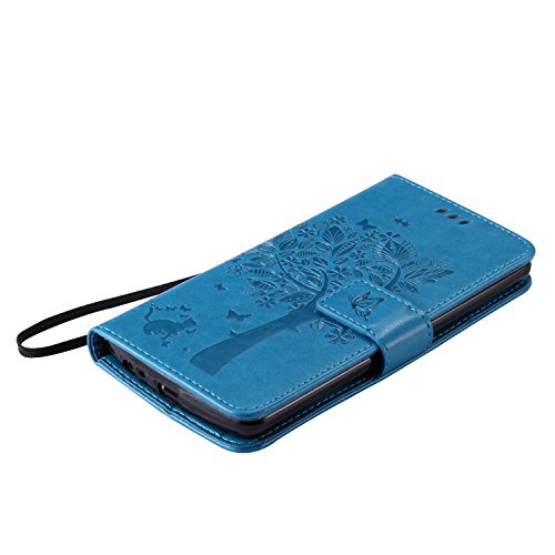 image for LG G3 Case ,Best Share Embossing Fashion Floral Countryside Pattern PU