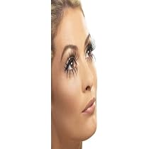 Amazon.com: Smiffys Eyelashes, Top and Bottom Set, Long : Beauty ...