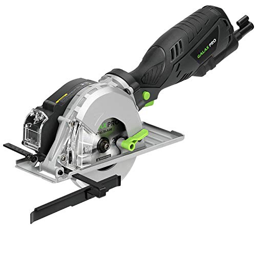 GALAX PRO Handkreissäge, 705W 3500 U/min Metal Kreissäge, 2 Sägeblättern Ø 120 mm, Maximale Schnitttiefe 41.5MM…