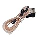 E-outstanding FM T Dipole Antenna,Copper Aerial-HD Radio Female PLA Connector, 75 Ohm for Stereo HD Radio Bang & Olufsen & others